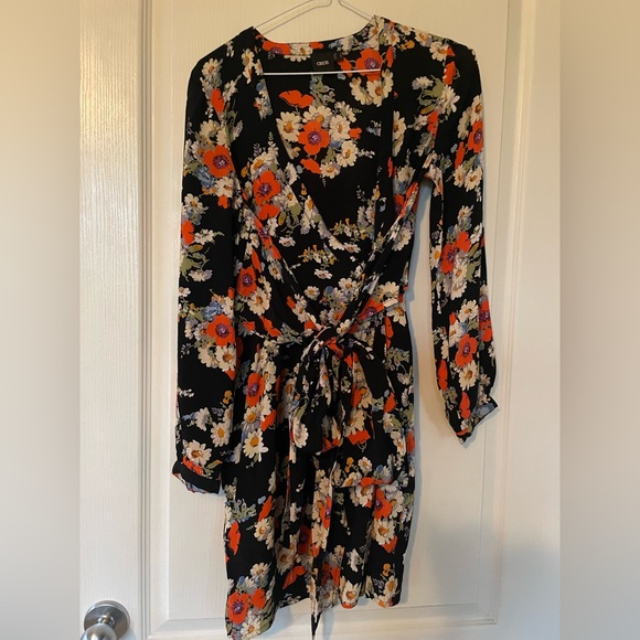 ASOS Wrap Dress Size 0 - Picture 1 of 3